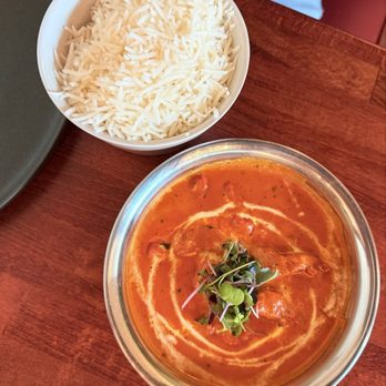 Raahi Art of India signature dishes Chicken Tikka MasalaLamb Rogan JoshSaag Paneer